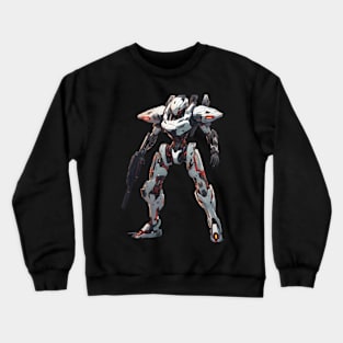 Futuristic Mecha Anime Robot Crewneck Sweatshirt